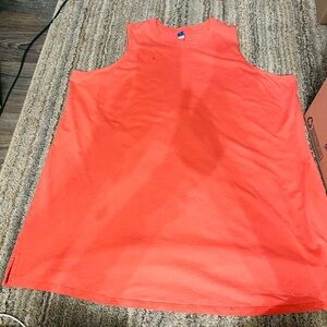 Old Navy Vibrant Orange Muscle Tee